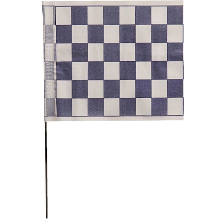 Blackburn Flag Blackburn 4"x5" Pattern Stake Flags with18" Wire Staff, PK100 3JUW2
